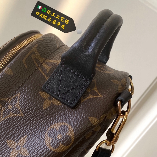 ルイヴィトンバッグ角部分ディテール